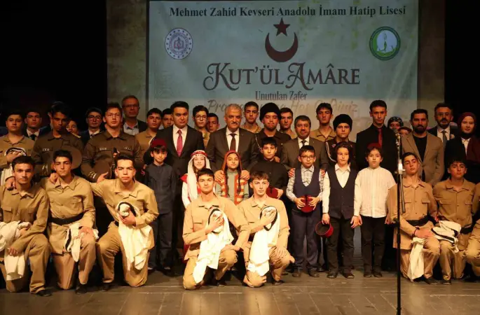 ‘Kayıtlara Geçen Son Zafer: Kut’ül Amare’ gösterisi büyük beğeni aldı
