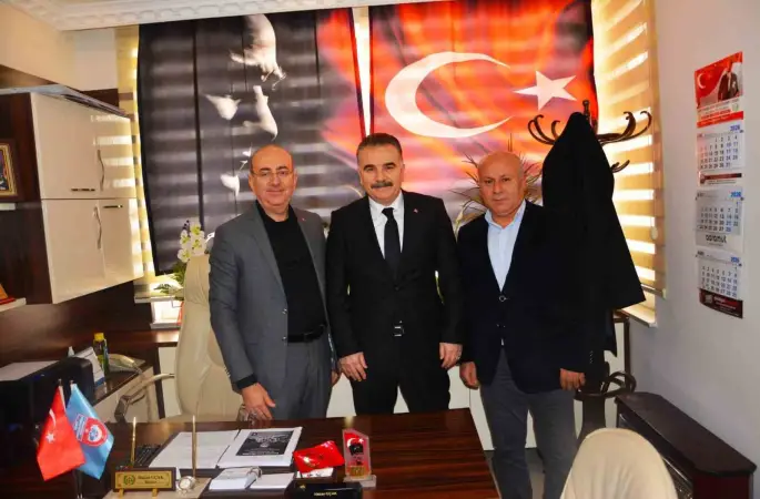 Kaymakam Ahmet Odabaş’tan esnaf ve meslek odalarına ziyaret
