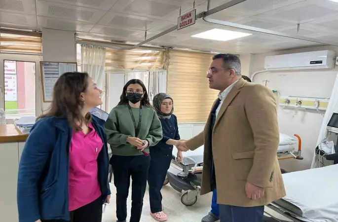 Kaymakam Dalak bayramda görev başındaki kamu personelini unutmadı
