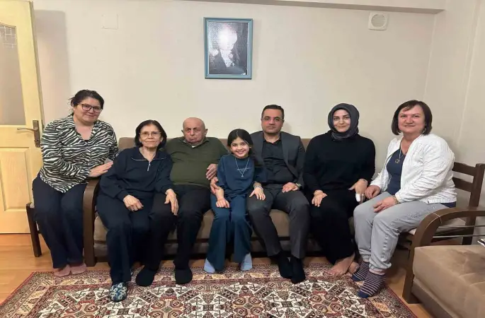 Kaymakam Dalak, şehit ve gazi ailelerini ramazanda da unutmadı
