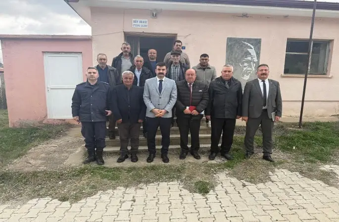 Kaymakam Yosunkaya köy sakinlerinin taleplerini dinledi
