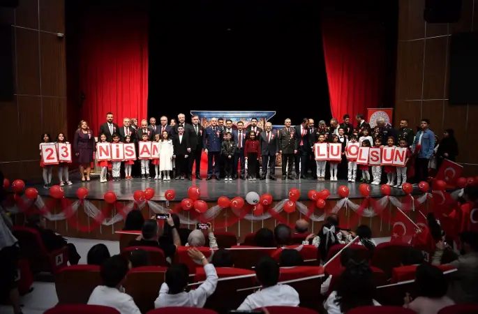 Kayseri’de 23 Nisan coşkuyla kutlandı
