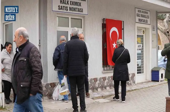 Kestel Belediyesi’nden ücretsiz ekmek desteği
