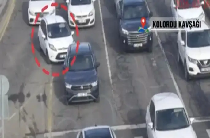 KGYS kameralarınca tespit edilen hatalı sürücülere cezai işlem uygulandı
