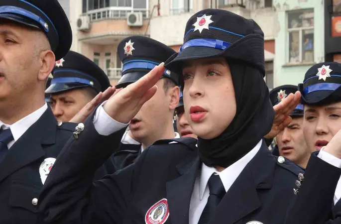 Kilis’te Polis Teşkilatının 181. yılında şehitler anıldı
