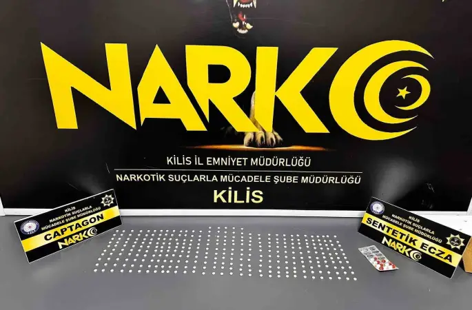 Kilis’te uyuşturucu operasyonu: 9 şüpheli yakalandı, 5’i tutuklandı
