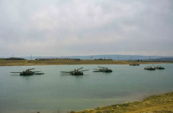Kırklareli’nde "durgun sulardan geçiş eğitimi" başarıyla tamamlandı
