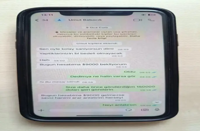 Kırmızı bültenle aranan Umut’un babasıyla mesajlaşmaları ortaya çıktı
