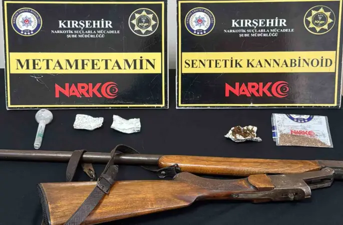 Kırşehir’de narkotik operasyonu: 9 gözaltı
