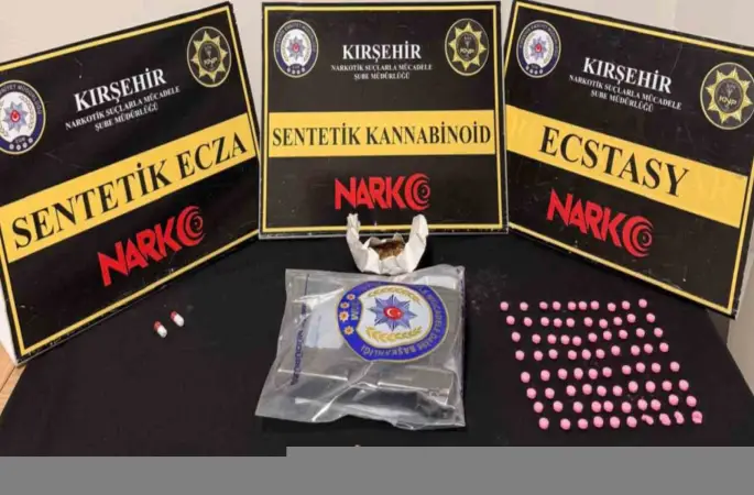 Kırşehir’de uyuşturucu operasyonu: 1 kişi tutuklandı
