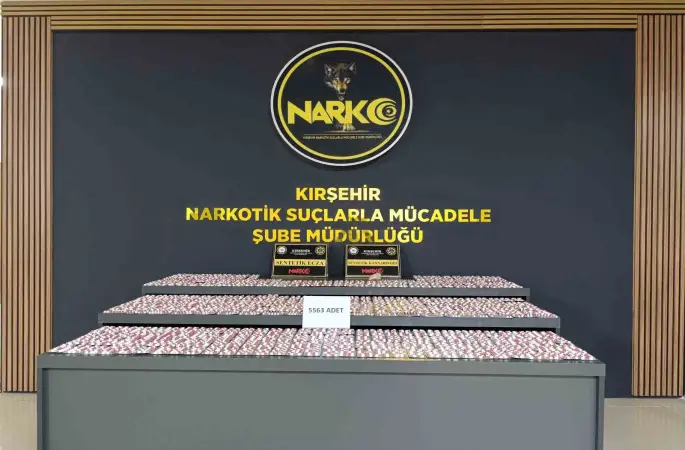 Kırşehir’de zehir tacirine darbe
