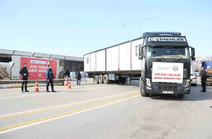 Kocaeli Büyükşehir’in afet bölgesindeki 3 yıllık "dayanışma" raporu
