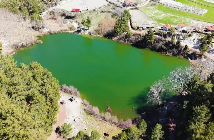 Kolak Gölü yeniden canlandı
