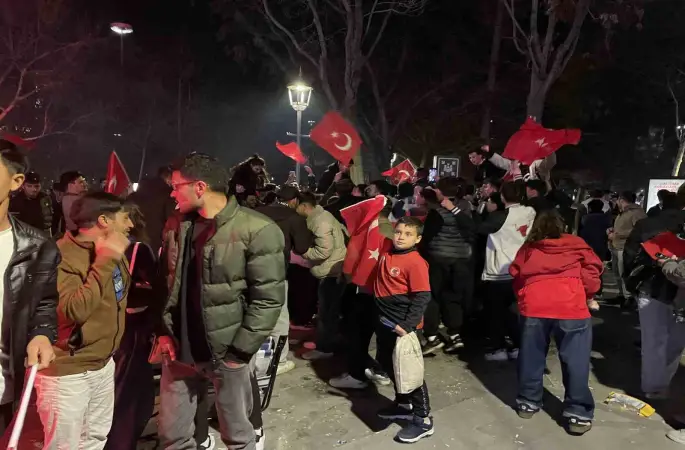 Konya’da Dünya Kupası sevinci
