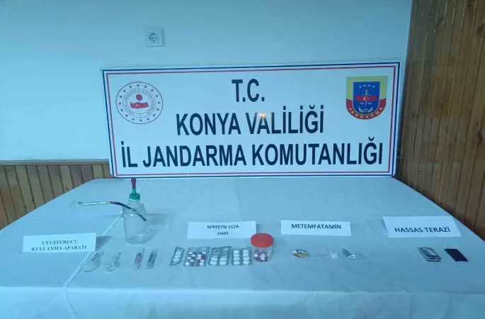 Konya’da jandarmadan uyuşturucu operasyonları: 11 tutuklama
