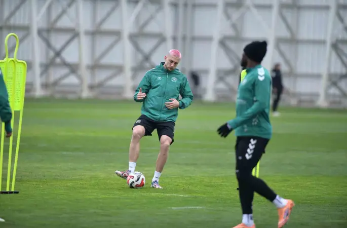 Konyaspor, Corendon Alanyaspor maçı hazırlıklarına devam etti
