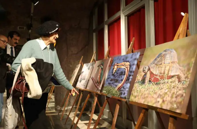 Kuş Cenneti’nden muhteşem kareler TBMM yolunda
