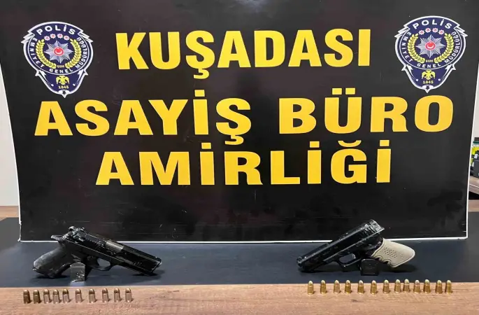 Kuşadası’nda iki aranan şahıs yakalandı
