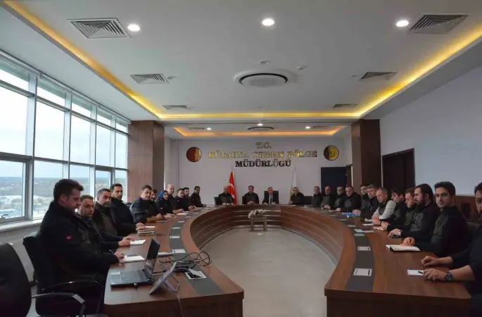 Kütahya’da Orman İşletme Müdürlüğü yöneticilerine eğitim
