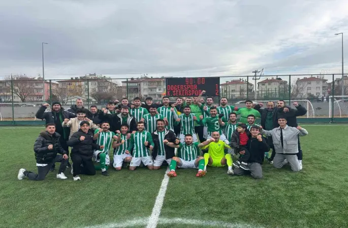 Lider Kayseri Şekerspor hata yapmadı
