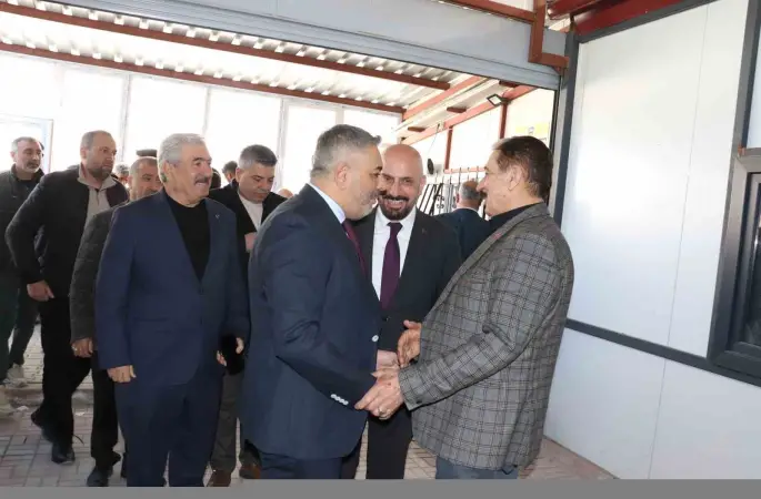 Malatya TSO’dan Şevket Keskin’e tebrik ziyareti
