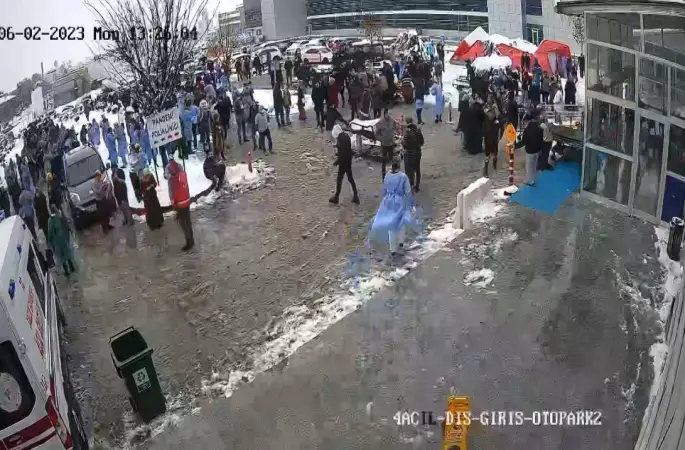 Malatya’da 6 Şubat depremlerine ait yeni görüntüler ortaya çıktı
