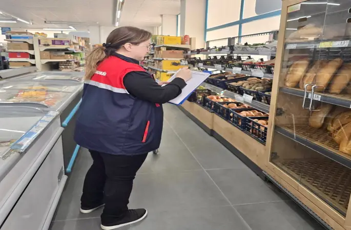 Marketlere yönelik denetim yapıldı
