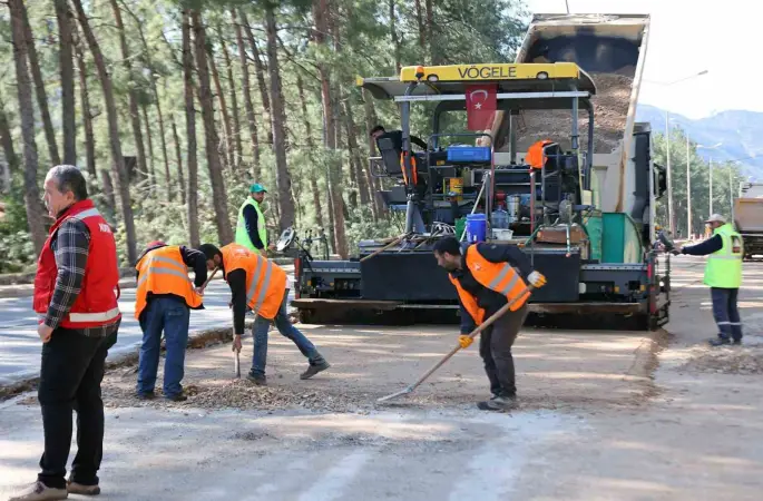 Marmaris İçmeler’de 77 Milyon TL’lik yol çalışmasına başladı
