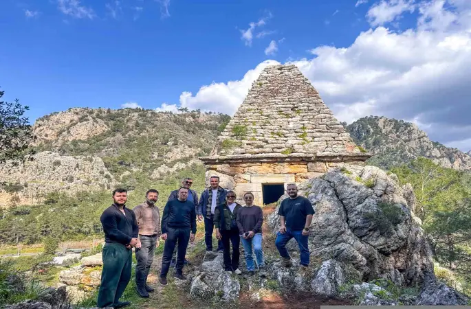 Marmaris’teki Piramit Mezar koruma altına alınıyor
