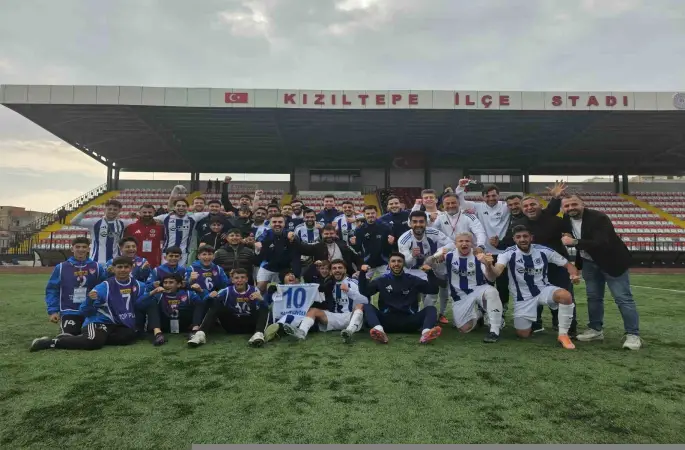 Mazıdağı Fosfatspor 2-0 kazandı, Play-Off’ta yerini korudu
