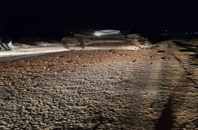 Mazıdağı’nda otomobil takla attı: 5 yaralı
