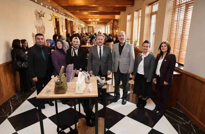 Melikgazi Belediyesi’nden Kadınlar Günü’ne özel el emeği sergi
