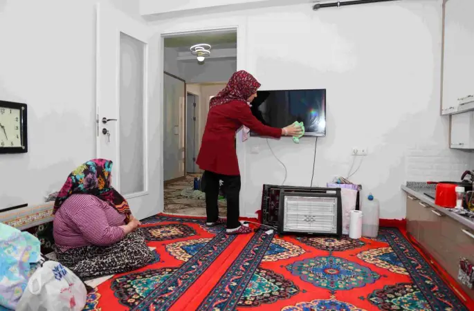 Meram’dan bayram öncesi gönülleri ısıtan hizmet
