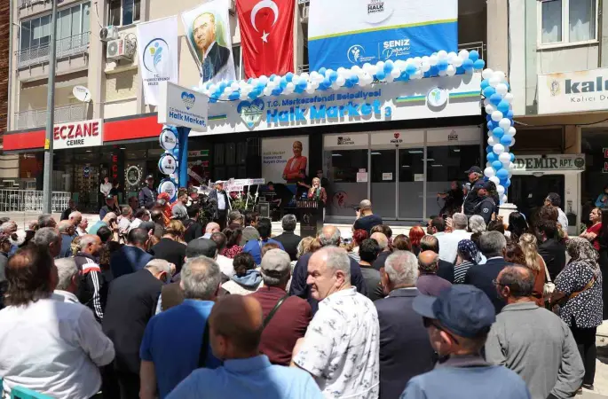 Merkezefendi Halk Market’in 3. şubesi hizmete açıldı
