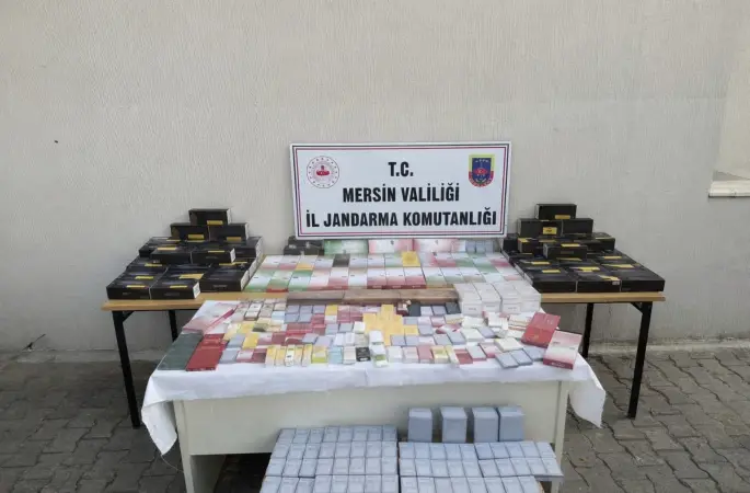 Mersin’de sigara kaçakçılığıyla mücadele 1 şüpheli yakalandı
