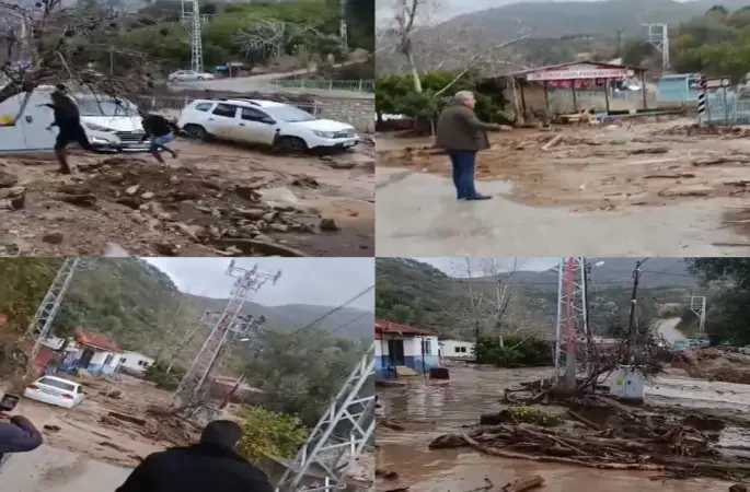 Mersin’deki sel felaketinin boyutu gün geçtikçe büyüyor
