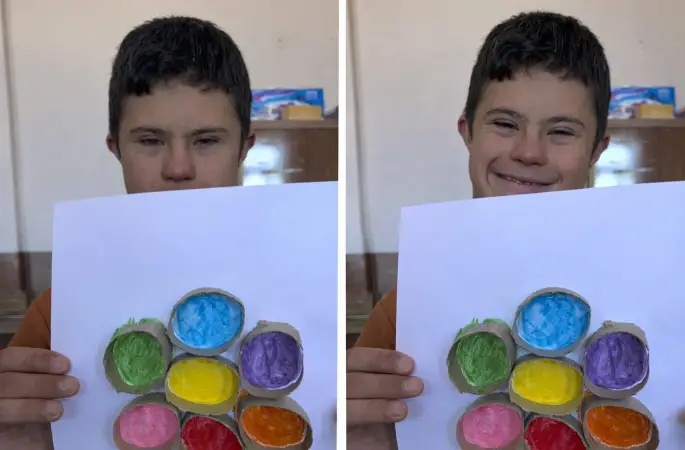 Minik eller Diyadin’de renkli çiçekler açtırdı
