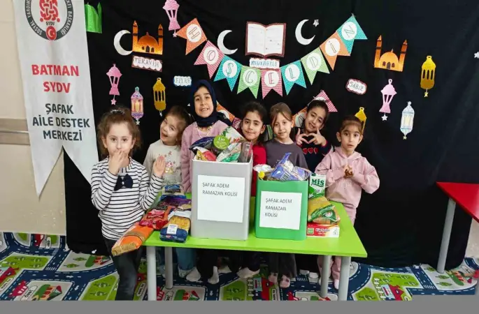 Minik kalplerden büyük dayanışma
