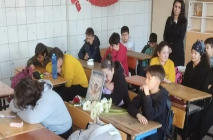 Minik Öykü’nün sınıfında hüzün ve gözyaşı hakim
