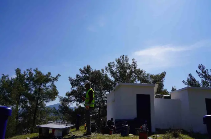 Muğla genelindeki içme suyu depolarında tadilat çalışması
