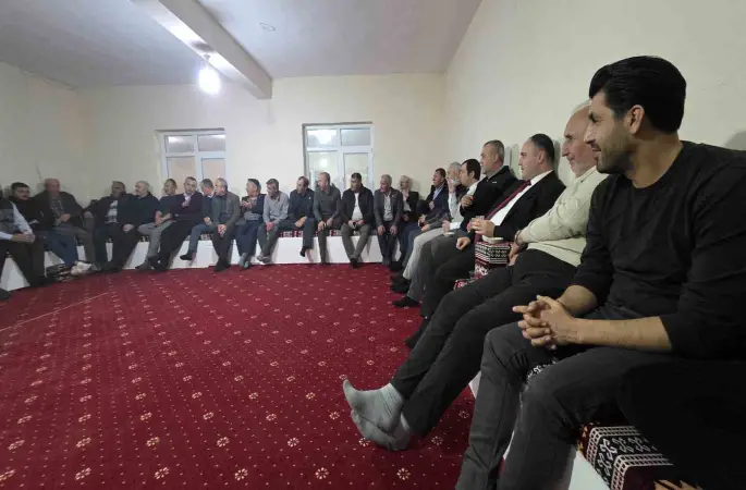 Muhtarlar Abaş köyünde buluştu
