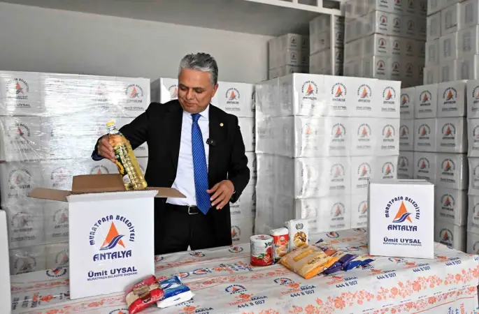 Muratpaşa’da Ramazan dayanışması
