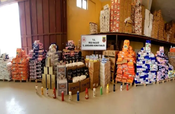 Muş’ta 3 milyon 903 bin TL değerinde sahte ürün ve kaçak tütün ele geçirildi
