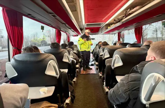 Muş’ta emniyet kemeri denetimi
