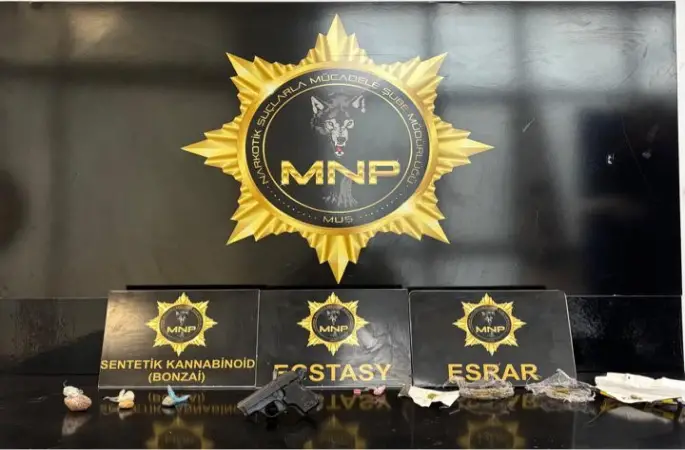 Muş’ta narkotik operasyonu: 9 şüpheliye adli işlem
