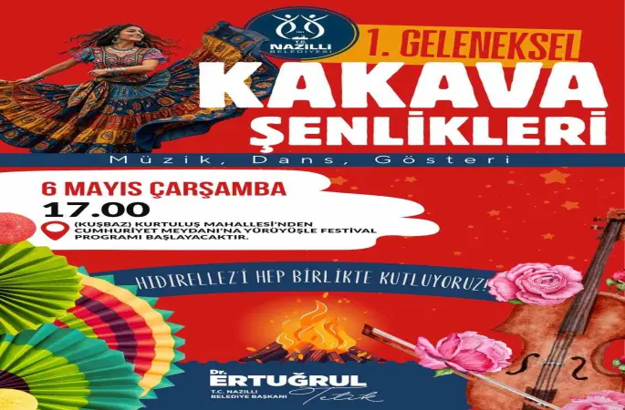 Nazilli Belediyesi 1. Geleneksel Kakava Şenlikleri başlıyor

