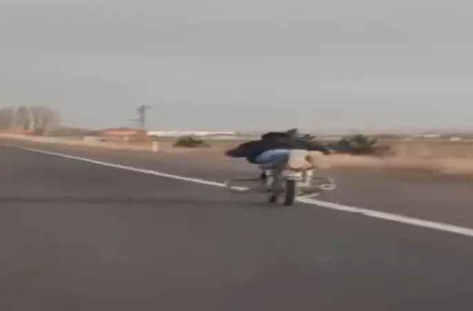 Nevşehir’de trafikte tehlike saçan motosiklet sürücüsüne 88 bin 500 TL ceza
