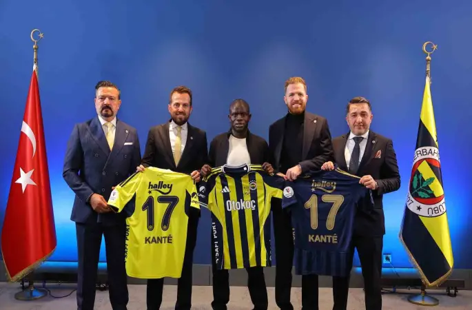 N’Golo Kante, resmen Fenerbahçe’de
