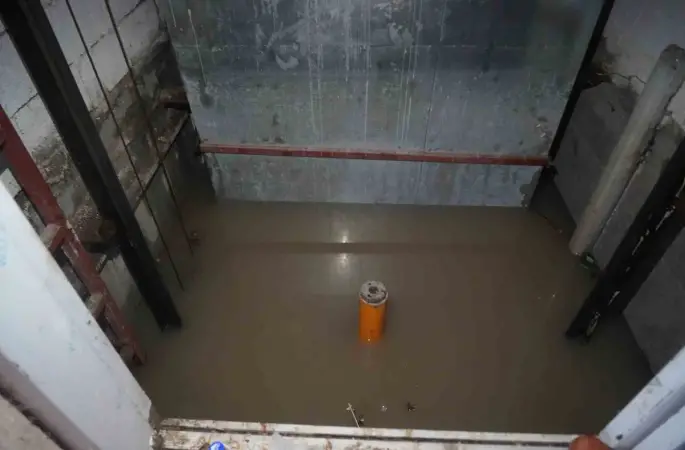 Niğde’nin Çiftlik ilçesinde yağışın ardından taşkınlar yaşandı
