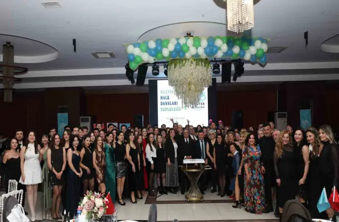 Nilüfer Halk Dansları Topluluğu’ndan 25’inci yıla özel kutlama
